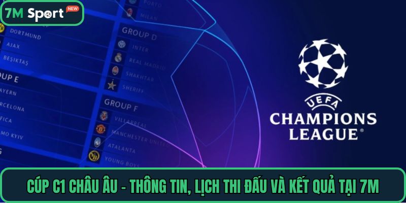 Cúp C1 Châu Âu – Thông Tin, Lịch Thi Đấu Và Kết Quả Tại 7M