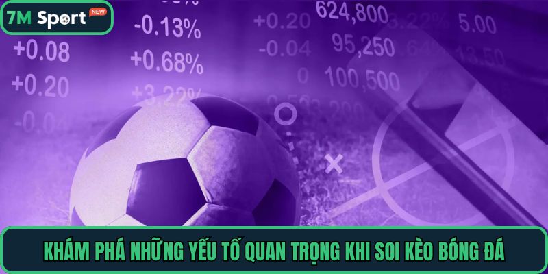 Khám phá những yếu tố quan trọng khi soi kèo bóng đá